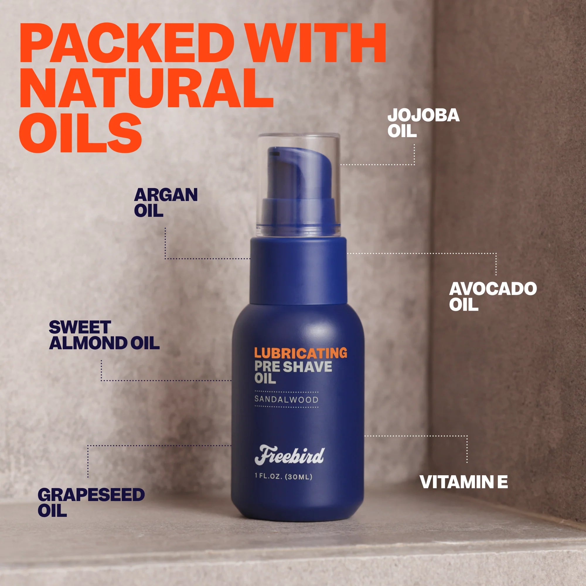 Lubricating Pre Shave Oil - View 3